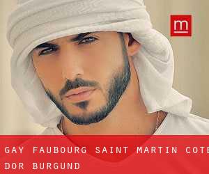 gay Faubourg-Saint-Martin (Cote d'Or, Burgund)